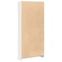 Estantería madera de ingeniería blanco brillo 80x24x176 cm de , Librerías y estanterías - Ref: Foro24-858308, Precio: 97,56 €...