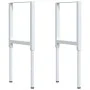 Banco de trabajo madera maciza de roble 100x60x(71,5-98) cm by , Work tables - Ref: Foro24-3309717, Price: 135,80 €, Discount: %