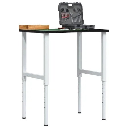 Banco de trabajo madera roble marrón oscuro 80x60x(71,5-98) cm von , Arbeitstische - Ref: Foro24-3309720, Preis: 114,56 €, Ra...
