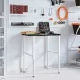 Banco de trabajo madera roble marrón oscuro 80x60x(71,5-98) cm von , Arbeitstische - Ref: Foro24-3309720, Preis: 114,56 €, Ra...