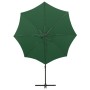 Ampelschirm mit Mast und grünen LED-Leuchten 300 cm von vidaXL, Sonnenschirme - Ref: Foro24-312337, Preis: 119,10 €, Rabatt: %