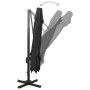 Ampelschirm mit schwarzem Doppeldach 300x300 cm von vidaXL, Sonnenschirme - Ref: Foro24-312376, Preis: 323,95 €, Rabatt: %