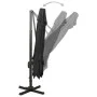 Ampelschirm mit schwarzem Doppeldach 300x300 cm von vidaXL, Sonnenschirme - Ref: Foro24-312376, Preis: 308,59 €, Rabatt: %