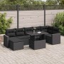 Set de sofás de jardín y cojines 8 piezas ratán sintético negro von , Gartensets - Ref: Foro24-3326356, Preis: 551,55 €, Raba...