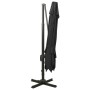 Cantilever parasol with black double roof 300x300 cm by vidaXL, Umbrellas - Ref: Foro24-312376, Price: 323,95 €, Discount: %