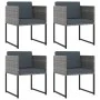 Set de muebles jardín 9 pzas con cojines ratán sintético gris by vidaXL, Garden sets - Ref: Foro24-313100, Price: 467,65 €, D...