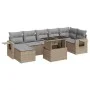Set de sofás de jardín y cojines 8 piezas ratán sintético beige von , Gartensets - Ref: Foro24-3326520, Preis: 563,15 €, Raba...
