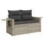 Set sofás jardín 10 pzas con cojines ratán sintético gris claro by , Garden sets - Ref: Foro24-3326543, Price: 731,36 €, Disc...