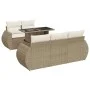 Juego de sofás jardín con cojines 6 pzas ratán sintético beige von , Gartensets - Ref: Foro24-3326569, Preis: 576,35 €, Rabat...