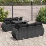Set de sofás de jardín 7 pzas con cojines ratán sintético negro von , Gartensets - Ref: Foro24-3326576, Preis: 550,53 €, Raba...