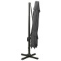 Cantilever umbrella with double roof anthracite gray 300x300 cm by vidaXL, Umbrellas - Ref: Foro24-312372, Price: 335,47 €, D...