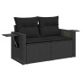 Set de sofás de jardín 7 pzas con cojines ratán sintético negro von , Gartensets - Ref: Foro24-3325491, Preis: 489,46 €, Raba...