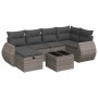 Set de sofás de jardín 7 pzas con cojines ratán sintético gris von , Gartensets - Ref: Foro24-3325596, Preis: 479,74 €, Rabat...
