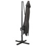 Cantilever parasol with pole and anthracite gray LED lights 300 cm by vidaXL, Umbrellas - Ref: Foro24-312346, Price: 267,05 €...