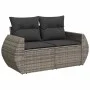 Set de sofás de jardín con cojines 9 pzas ratán sintético gris by , Garden sets - Ref: Foro24-3325646, Price: 554,68 €, Disco...
