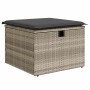 Set de sofás de jardín 7 pzas con cojines ratán PE gris claro de , Conjuntos de jardín - Ref: Foro24-3325708, Precio: 501,86 ...