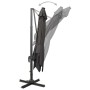 Cantilever parasol with pole and anthracite gray LED lights 300 cm by vidaXL, Umbrellas - Ref: Foro24-312346, Price: 267,05 €...