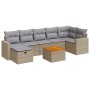 Set de sofás de jardín y cojines 8 piezas ratán sintético beige von , Gartensets - Ref: Foro24-3325797, Preis: 510,24 €, Raba...