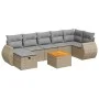 Set de sofás de jardín y cojines 8 piezas ratán sintético beige von , Gartensets - Ref: Foro24-3325853, Preis: 509,25 €, Raba...