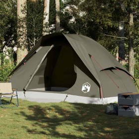 Tienda de campaña familiar iglú 6 personas impermeable marrón von , Zelte - Ref: Foro24-4009646, Preis: 115,36 €, Rabatt: %