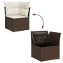 Set de sofás de jardín 11 pzas cojines ratán sintético marrón von , Gartensets - Ref: Foro24-3326394, Preis: 777,80 €, Rabatt: %