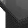 Set de muebles de jardín 5 pzas y cojines ratán sintético negro by , Garden sets - Ref: Foro24-3326396, Price: 396,21 €, Disc...