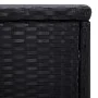 Garden loungers and table 3 pieces black synthetic rattan by vidaXL, Loungers - Ref: Foro24-3057668, Price: 304,99 €, Discoun...