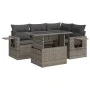 Juego de sofás jardín con cojines 5 pzas ratán sintético gris by , Garden sets - Ref: Foro24-3326471, Price: 381,15 €, Discou...