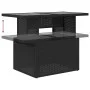 Set de sofás de jardín 7 pzas con cojines ratán sintético negro by , Garden sets - Ref: Foro24-3326486, Price: 535,15 €, Disc...