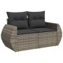 Set de sofás de jardín 7 pzas con cojines ratán sintético gris by , Garden sets - Ref: Foro24-3326651, Price: 495,50 €, Disco...