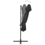 Cantilever parasol with anthracite double cover 250x250 cm by vidaXL, Umbrellas - Ref: Foro24-312362, Price: 135,86 €, Discou...