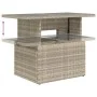 Set de sofás de jardín 7 pzas con cojines ratán PE gris claro von , Gartensets - Ref: Foro24-3326653, Preis: 546,77 €, Rabatt: %