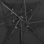 Cantilever parasol with anthracite double cover 250x250 cm by vidaXL, Umbrellas - Ref: Foro24-312362, Price: 135,86 €, Discou...