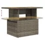 Set sofás jardín y cojines 9 pzas ratán sintético acacia gris by , Garden sets - Ref: Foro24-3327991, Price: 564,50 €, Discou...