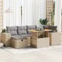Set sofás jardín y cojines 8 pzas ratán sintético acacia beige von , Gartensets - Ref: Foro24-3328088, Preis: 527,28 €, Rabat...