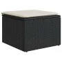 Set de sofás de jardín con cojines 9 pzas ratán sintético negro von , Gartensets - Ref: Foro24-3326687, Preis: 593,28 €, Raba...