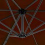 Cantilever umbrella with aluminum pole terracotta 300 cm by vidaXL, Umbrellas - Ref: Foro24-312307, Price: 145,37 €, Discount: %