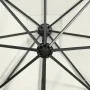 Gartenschirm mit ausladendem Stiel und LED-Lichtern, Sandfarben, 250 cm. von vidaXL, Sonnenschirme - Ref: Foro24-312320, Prei...