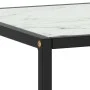 Schwarzer Couchtisch mit weißem Marmorglas 90x90x50 cm von vidaXL, Couchtisch - Ref: Foro24-322913, Preis: 83,09 €, Rabatt: %
