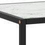 Schwarzer Couchtisch mit weißem Marmorglas 90x90x50 cm von vidaXL, Couchtisch - Ref: Foro24-322913, Preis: 83,73 €, Rabatt: %