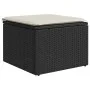 Set de sofás de jardín con cojines 9 pzas ratán sintético negro by , Garden sets - Ref: Foro24-3327185, Price: 560,50 €, Disc...