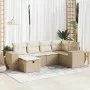 Juego de sofás jardín con cojines 6 pzas ratán sintético beige by , Garden sets - Ref: Foro24-3325684, Price: 491,61 €, Disco...