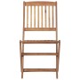 Folding garden chairs, set of 4, made of solid acacia wood. by vidaXL, Garden chairs - Ref: Foro24-313604, Price: 190,28 €, D...