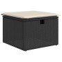 Set de sofás de jardín 7 pzas con cojines ratán sintético negro de , Conjuntos de jardín - Ref: Foro24-3325692, Precio: 437,4...