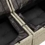 Set de sofás jardín y cojines 5 pzas ratán sintético gris claro von , Gartensets - Ref: Foro24-3325568, Preis: 351,94 €, Raba...