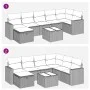 Set de sofás de jardín 8 pzas y cojines ratán sintético gris by , Garden sets - Ref: Foro24-3325418, Price: 552,27 €, Discoun...