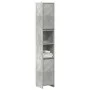 Armario baño madera contrachapada gris hormigón 30x30x183,5 cm von , Badezimmermöbel - Ref: Foro24-856063, Preis: 63,85 €, Ra...