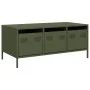 Mesa de centro acero laminado frío verde oliva 101,5x50x43,5 cm de , Mesas de centro - Ref: Foro24-851272, Precio: 110,55 €, ...