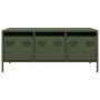 Mesa de centro acero laminado frío verde oliva 101,5x50x43,5 cm von , Couchtisch - Ref: Foro24-851272, Preis: 112,37 €, Rabat...