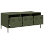 Mesa de centro acero laminado frío verde oliva 101,5x50x43,5 cm von , Couchtisch - Ref: Foro24-851272, Preis: 112,37 €, Rabat...